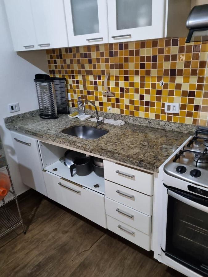 Apto Terreo 50 Metros Da Praia Do Guaruja Ngoại thất bức ảnh